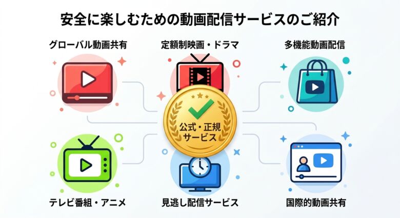 tktubeの代わりに使える安全な動画サイト